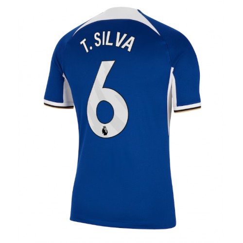 Pánský Fotbalový dres Chelsea Thiago Silva #6 2023-24 Domácí Krátký Rukáv